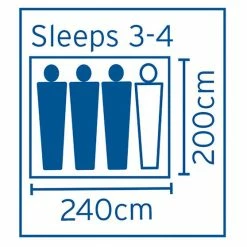 Instant And Fast Pitching Tents Oztent RV3 Touring Tent 3 Person 16 Instant And Fast Pitching Tents Oztent RV3 Touring Tent 3 Person -Camping Tents Store BCF 300026 04 hi res