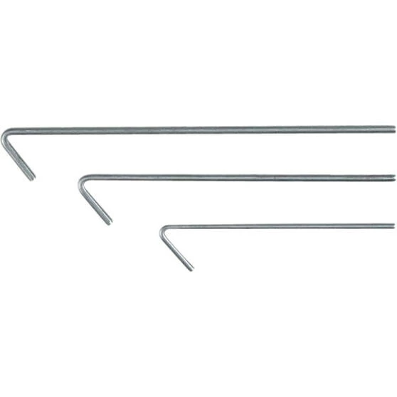 Poles, Pegs, Guy Ropes OZtrail Steel Tent Peg 225x6mm 1 Poles, Pegs, Guy Ropes OZtrail Steel Tent Peg 225x6mm