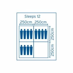 Dome Tents Wanderer Manor Dome Tent 12 Person -Camping Tents Store BCF 556892 04 hi res