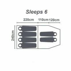 Dome Tents Wanderer Magnitude Dome Tent 6 Person