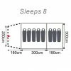 Instant And Fast Pitching Tents Wanderer Extreme Heavy Duty Touring Tent 8 Person