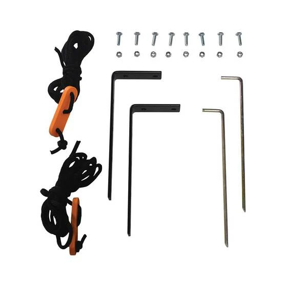 XTM 4x4 Accessories Poles, Pegs, Guy Ropes XTM 2pc Awning Bracket Kit 1 XTM 4x4 Accessories Poles, Pegs, Guy Ropes XTM 2pc Awning Bracket Kit