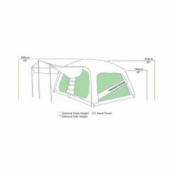 Inflatable Air Tents Zempire Pronto 10 V2 Inflatable Air Tent -Camping Tents Store BCF 617450 06 hi res