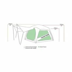 Inflatable Air Tents Zempire Pronto 5 V2 Inflatable Air Tent -Camping Tents Store BCF 617451 06 hi res