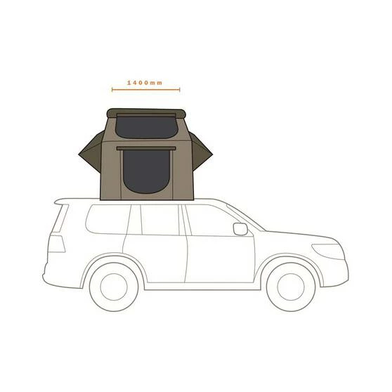 Touring Tents Darche Intrepidor 1400mm Roof Top Tent 9 Touring Tents Darche Intrepidor 1400mm Roof Top Tent - Image 9